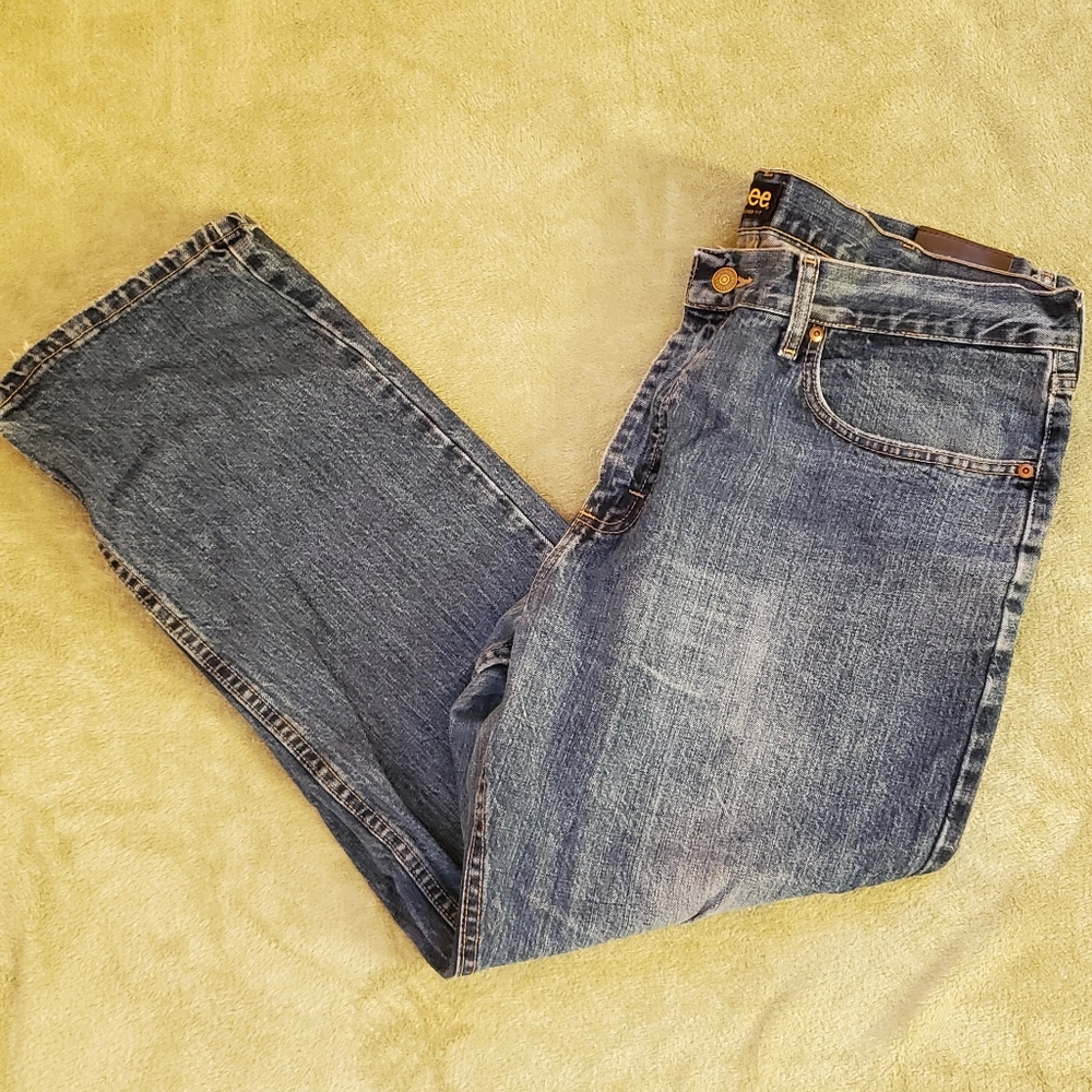 Lee Mens Blue Jeans